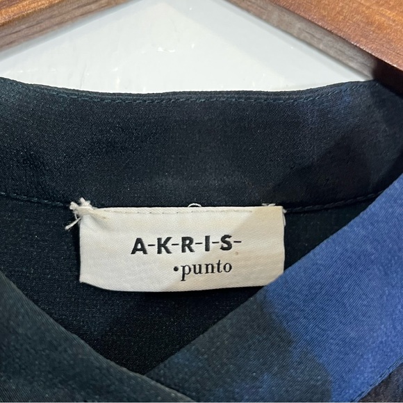 Akris Silk Tunic Top Size 12 - Picture 6 of 13
